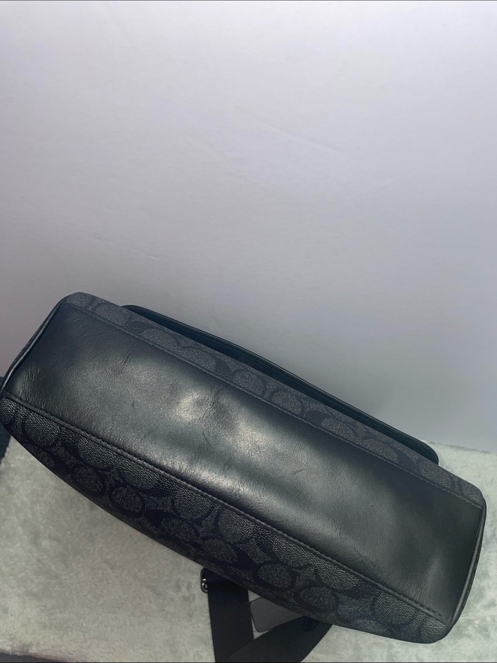 Coach ‘Houston’ Signature Map Bag - Picture 4 of 17
